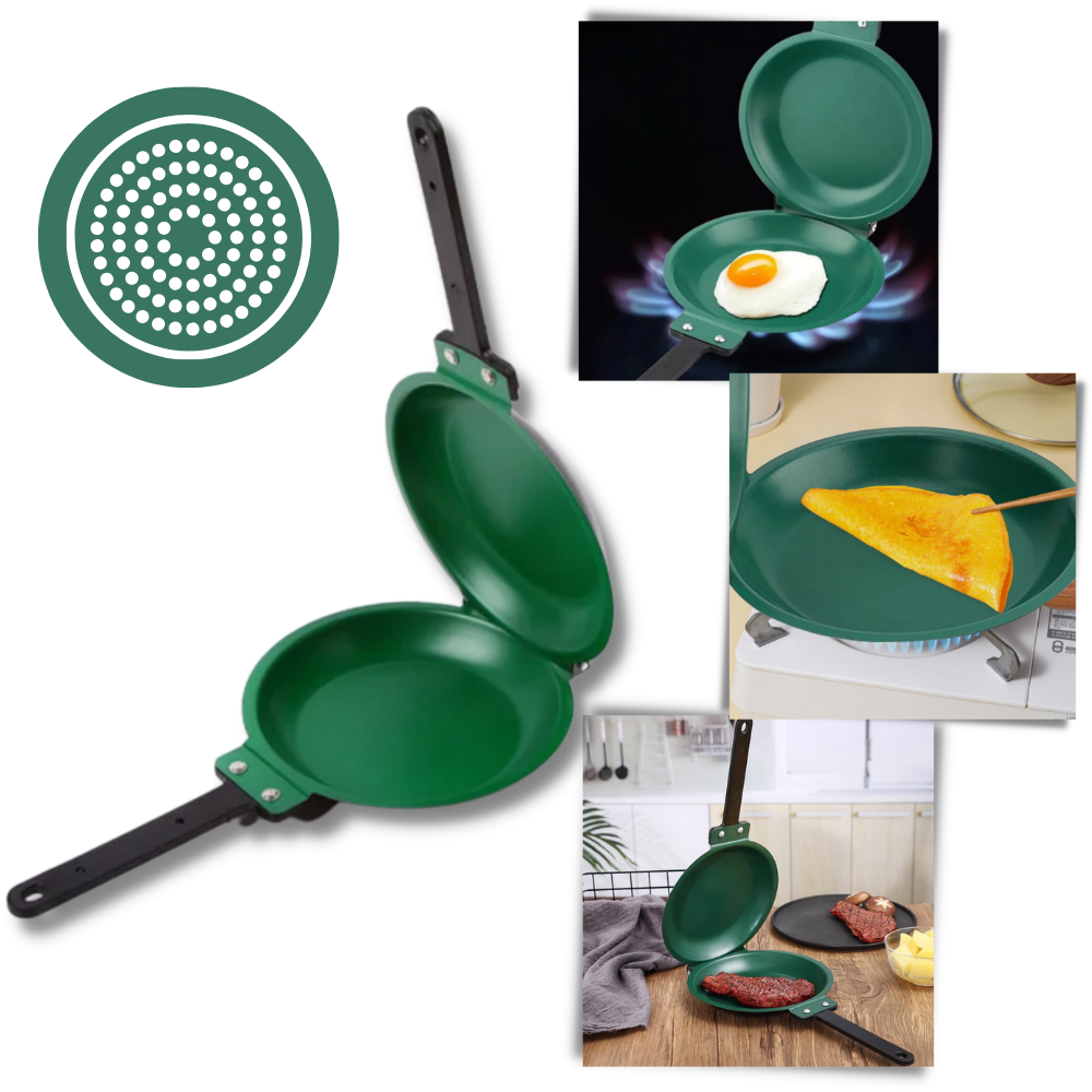 Non-stick Double Sided Pan - Ozerty