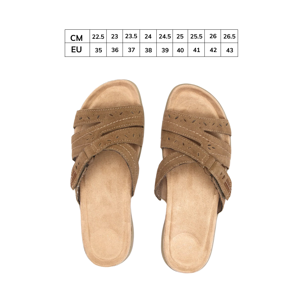 Orthotic Insole Open Toe Sandals - Ozerty