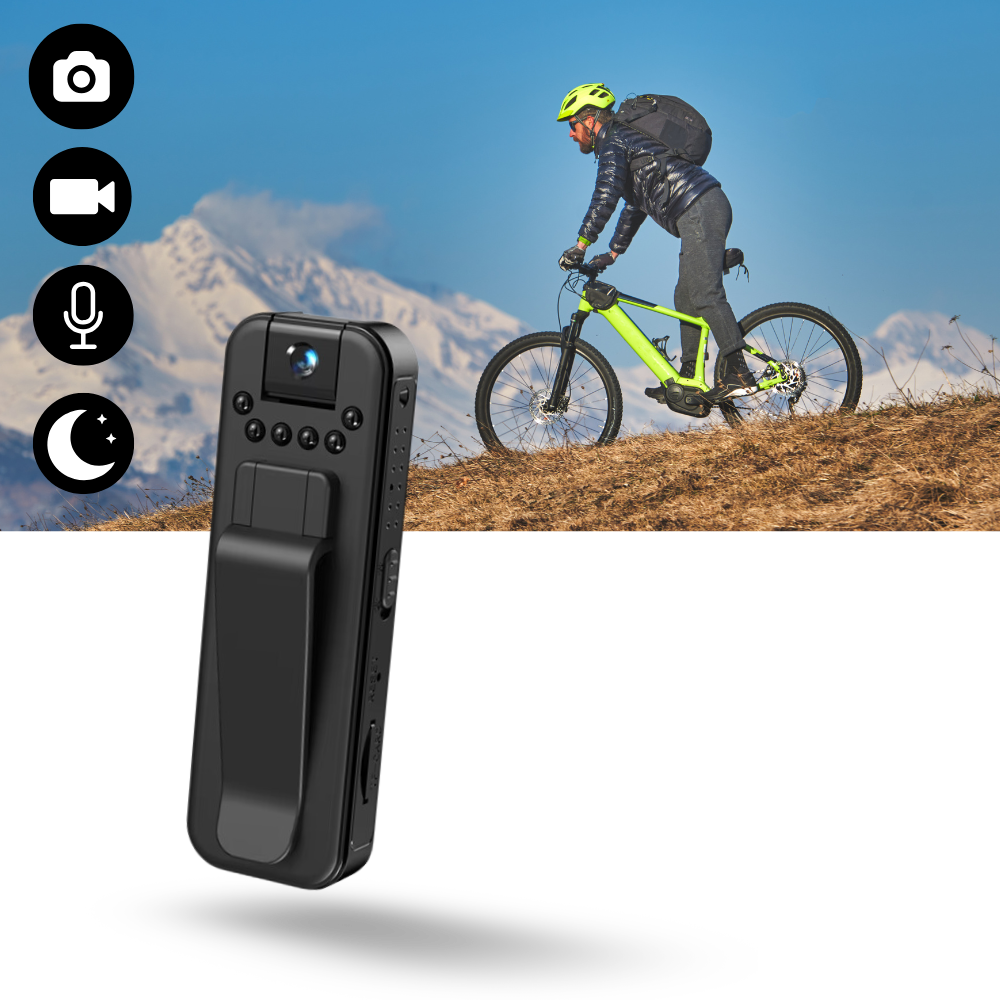 OTG Compatible Wireless Vlog Body Camera - Ozerty