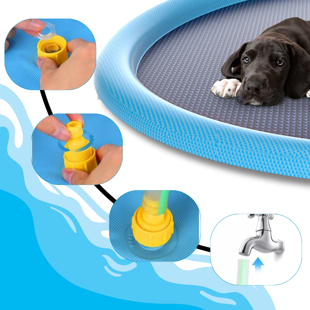 Portable Dog Splash Pad - Ozerty