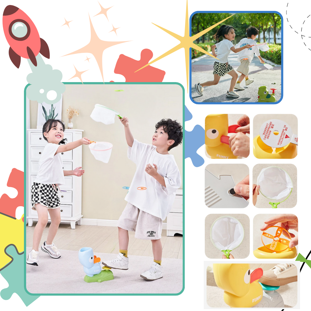 Portable Easy Lunch Flying Disk Toy - Ozerty