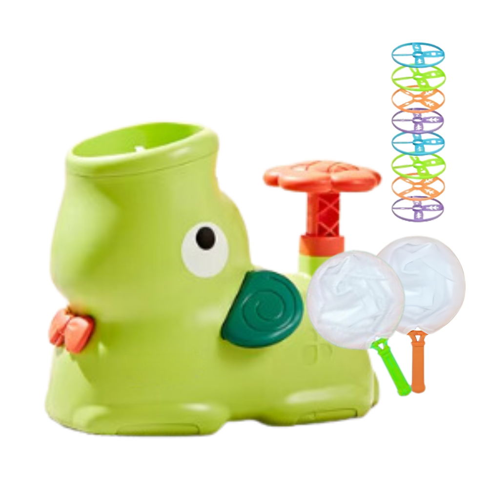 Portable Easy Lunch Flying Disk Toy -Green - Ozerty