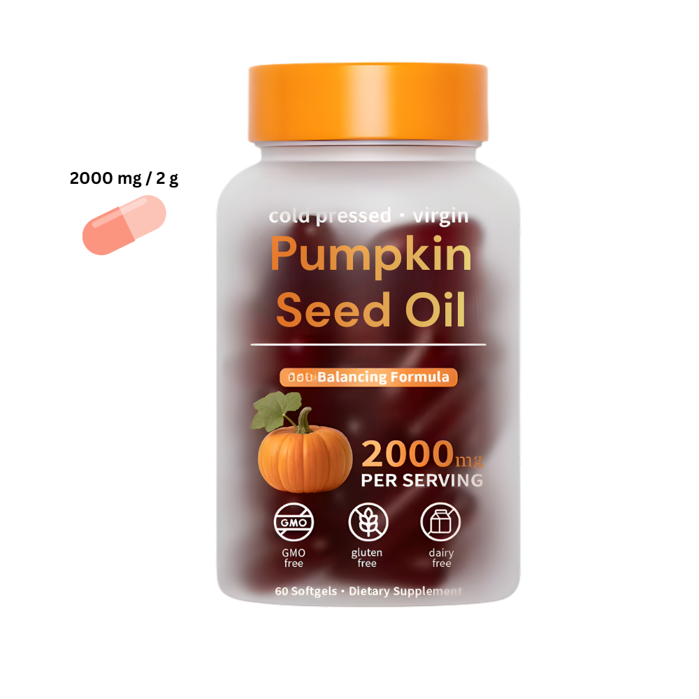 Pumpkin Seeds Oil Soft Gels - Ozerty