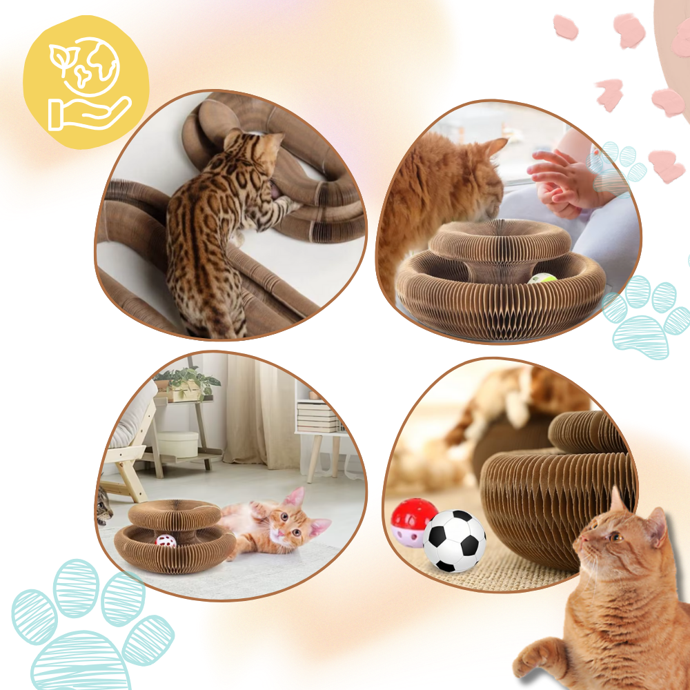 Purrfect Stress-Relieving Cat Scratcher - Ozerty