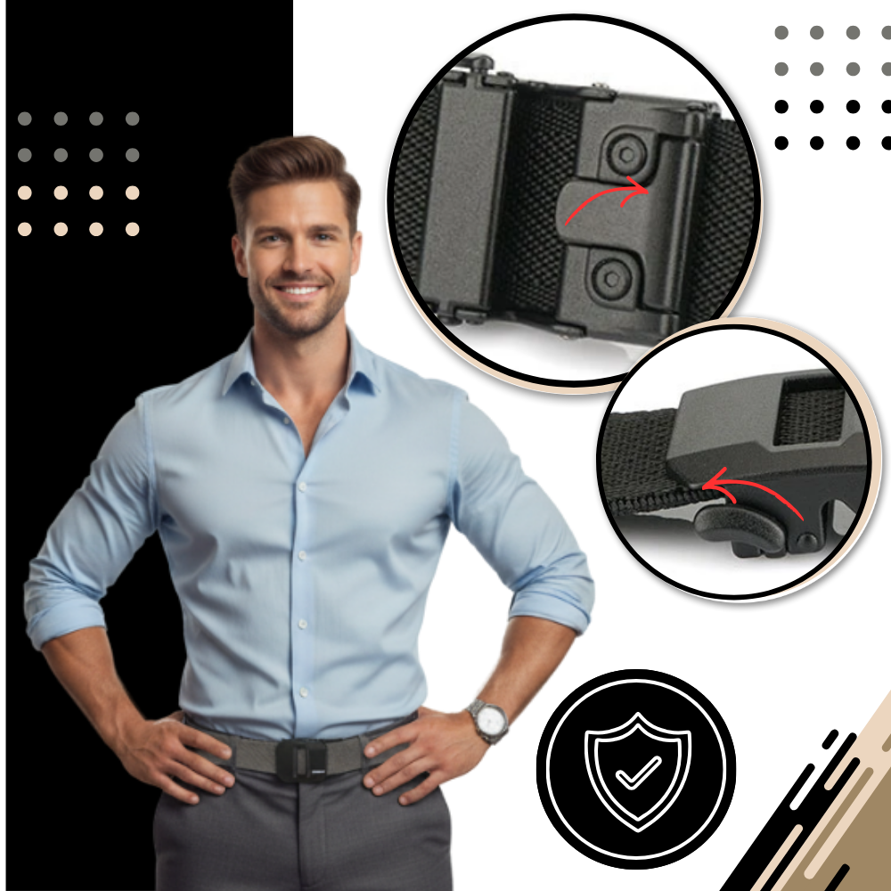 Ratchet Buckle Nylon Belt - Ozerty