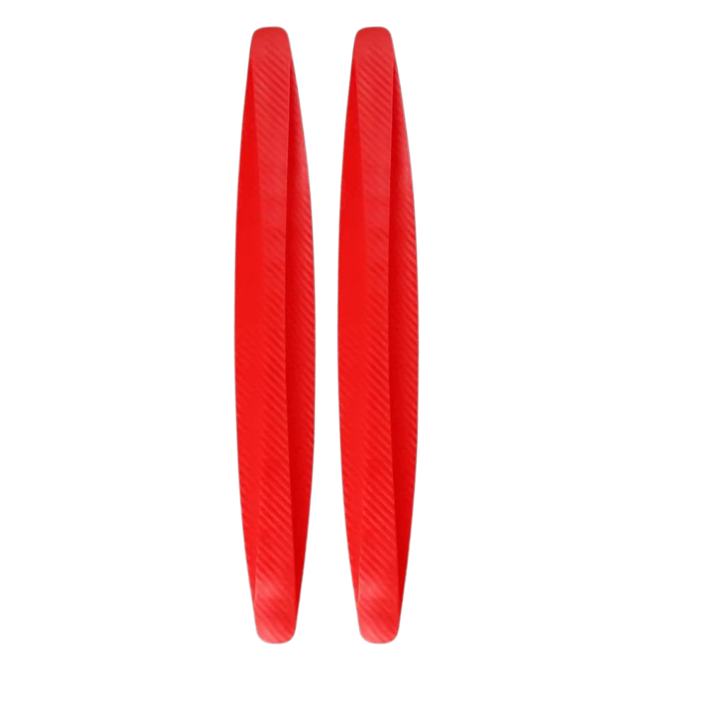 Reflective Car Bumper Protector Strips -Red - Ozerty