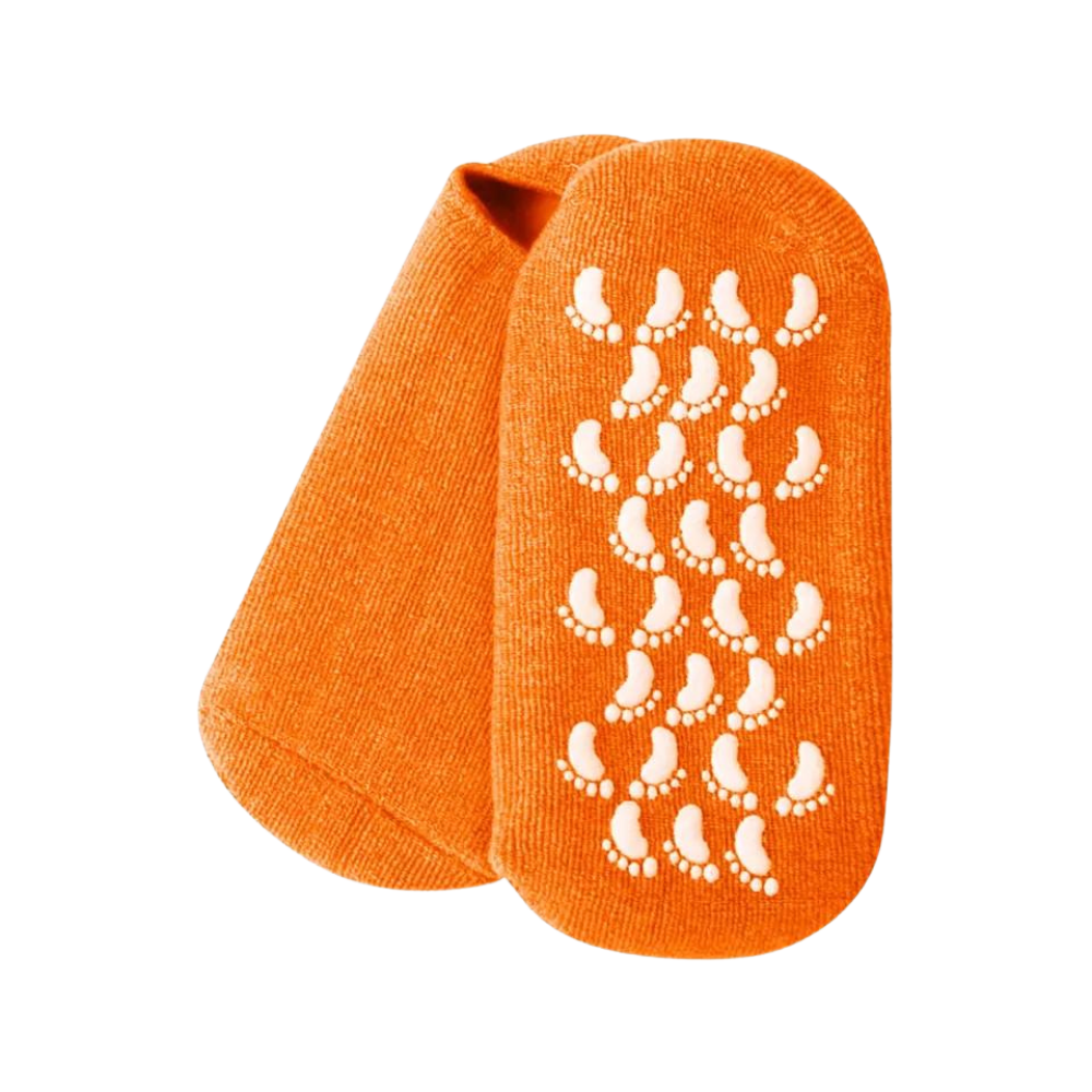 Revitalizing Lotions Socks -Orange - Ozerty