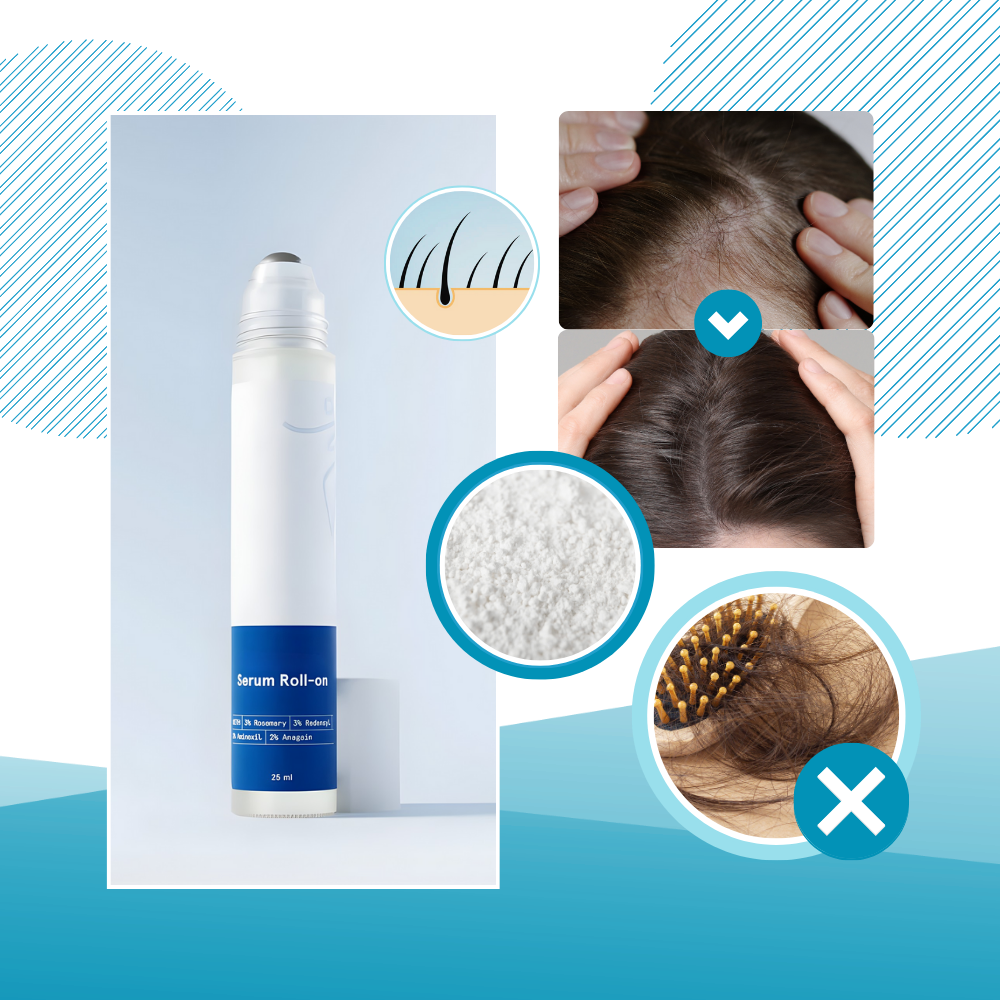 Scalp Nourishing Roll-On Serum - Ozerty