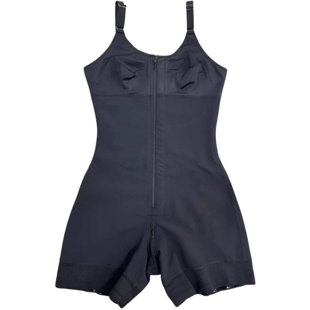 Sculpting Seamless Bodysuit  -Black - Ozerty