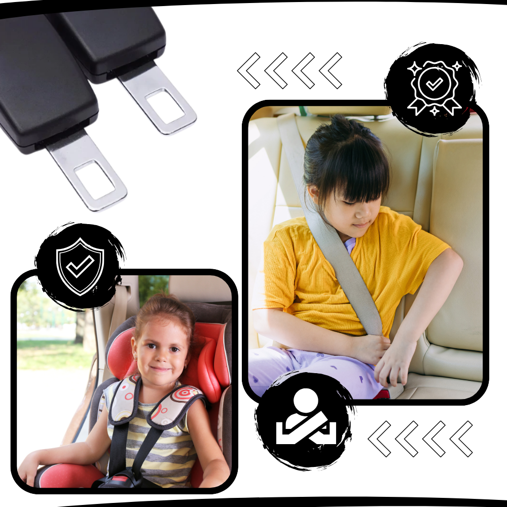 Secure Locking Seatbelt Extender  - Ozerty