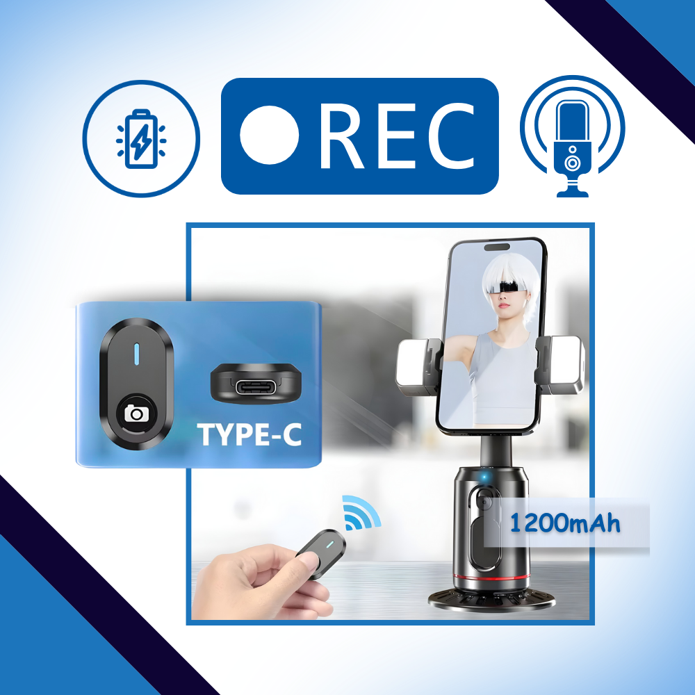 Smart Detect Phone Gimbal - Ozerty