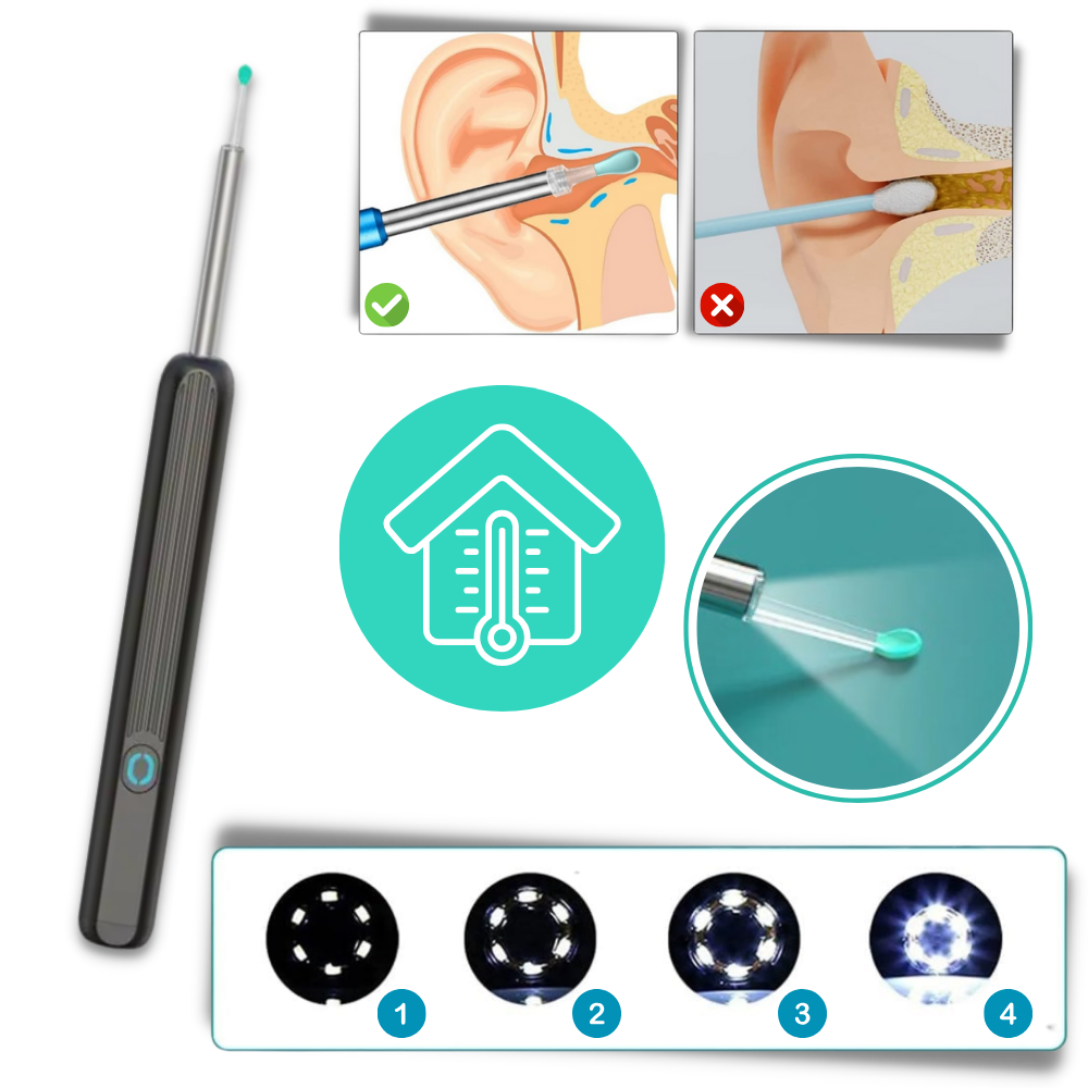 Smart Ear Wax Removal Camera - Ozerty