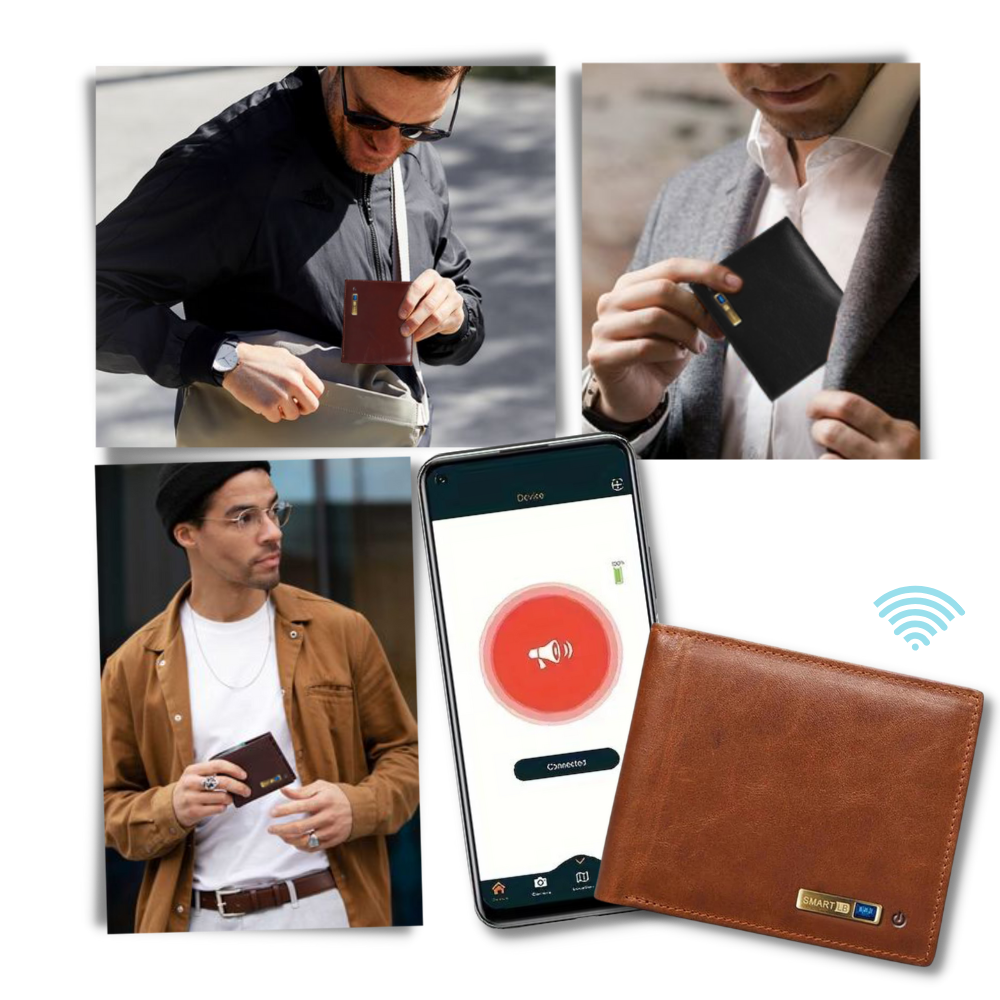 Smart Sophisticated Leather Wallet - Ozerty