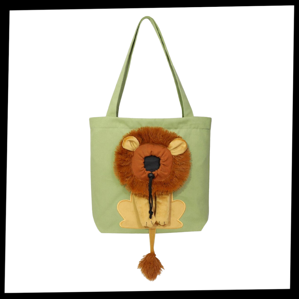 Soft & Breathable Lion Cat Bag - Ozerty