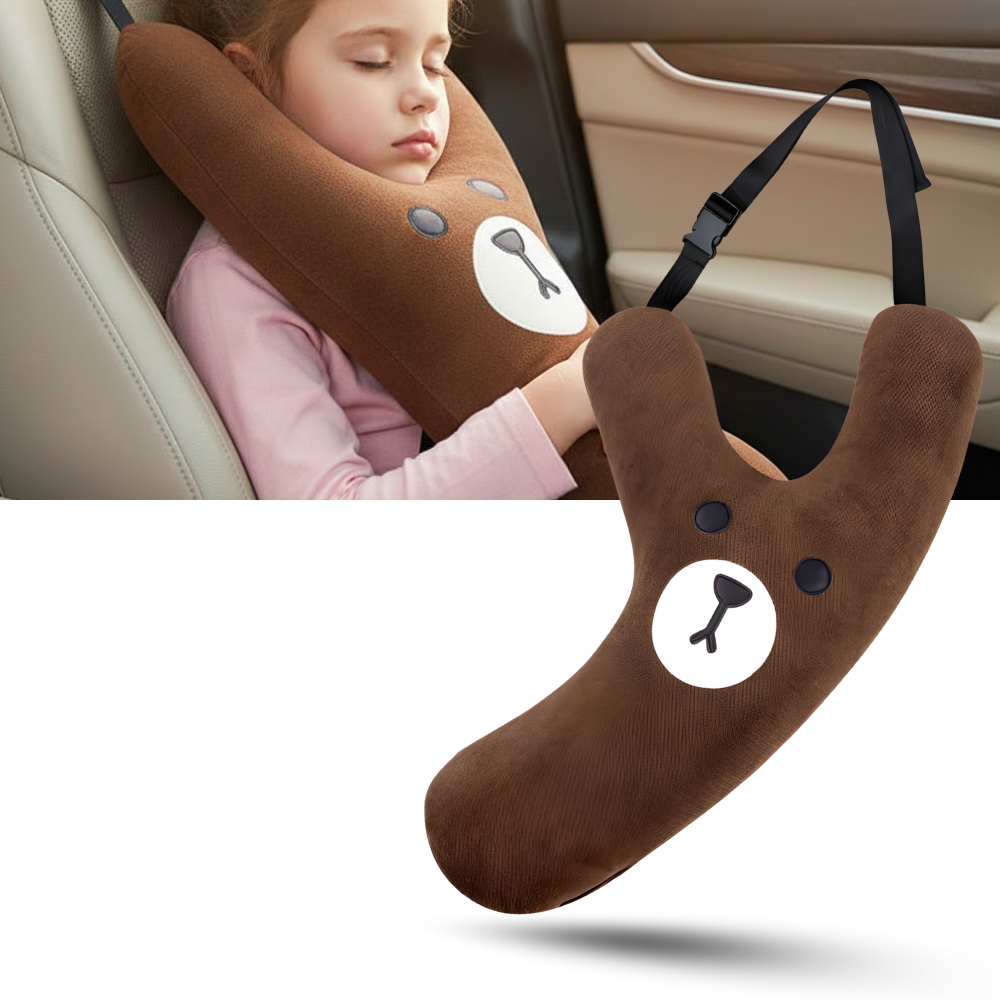Soft Relief Kid's Seat Belt Pillow  - Ozerty