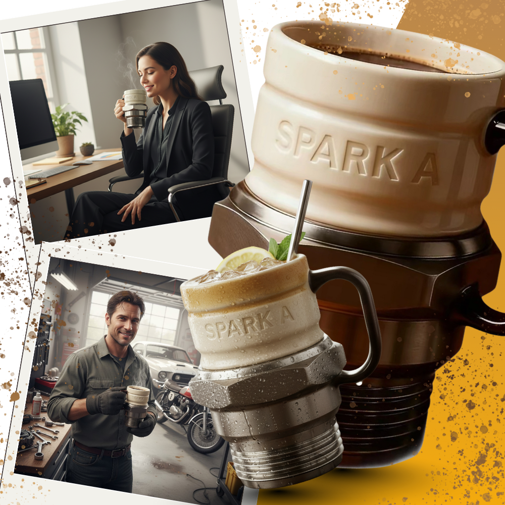 Spark Plug Novelty Mug - Ozerty
