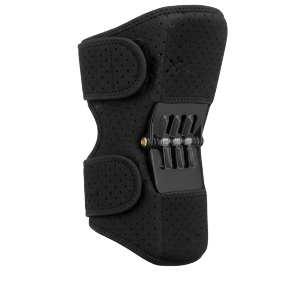 Spring Rebound Knee Brace -Black - Ozerty