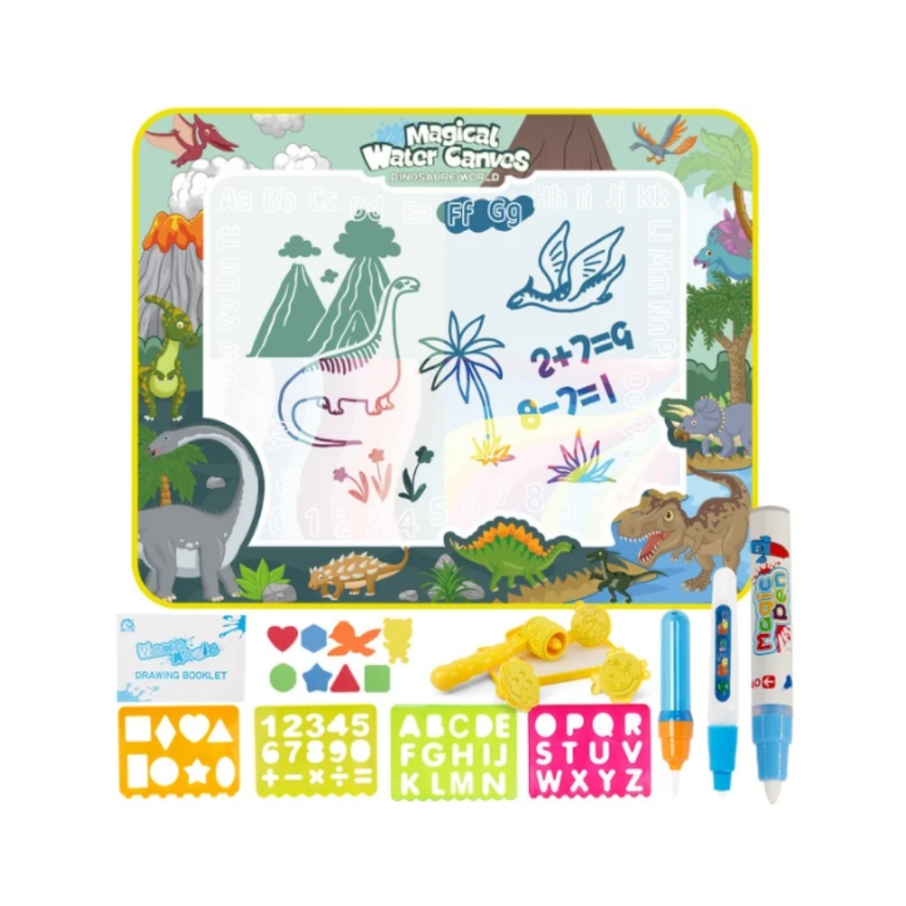 Stimulating Water Doodle Mat -Dinosaurs - Ozerty