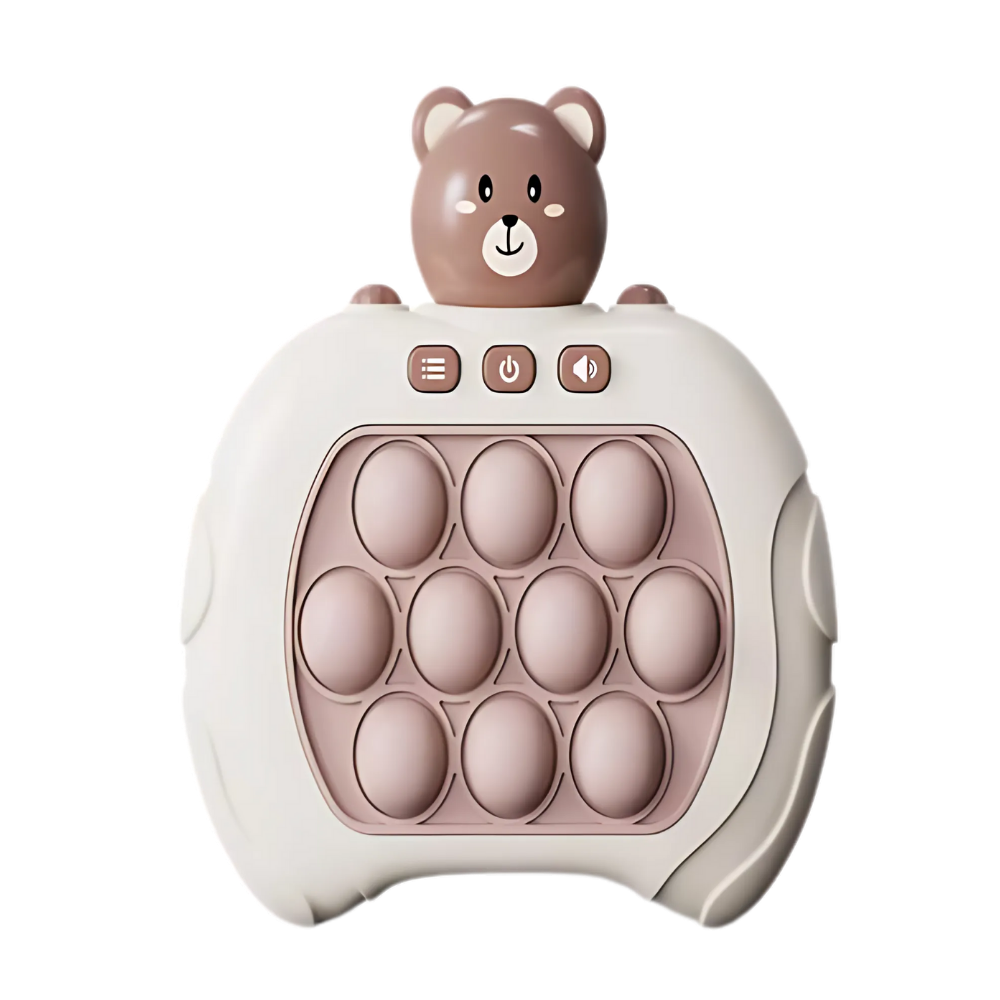 Stress Relief Pop Fidget Toy -Bear - Ozerty