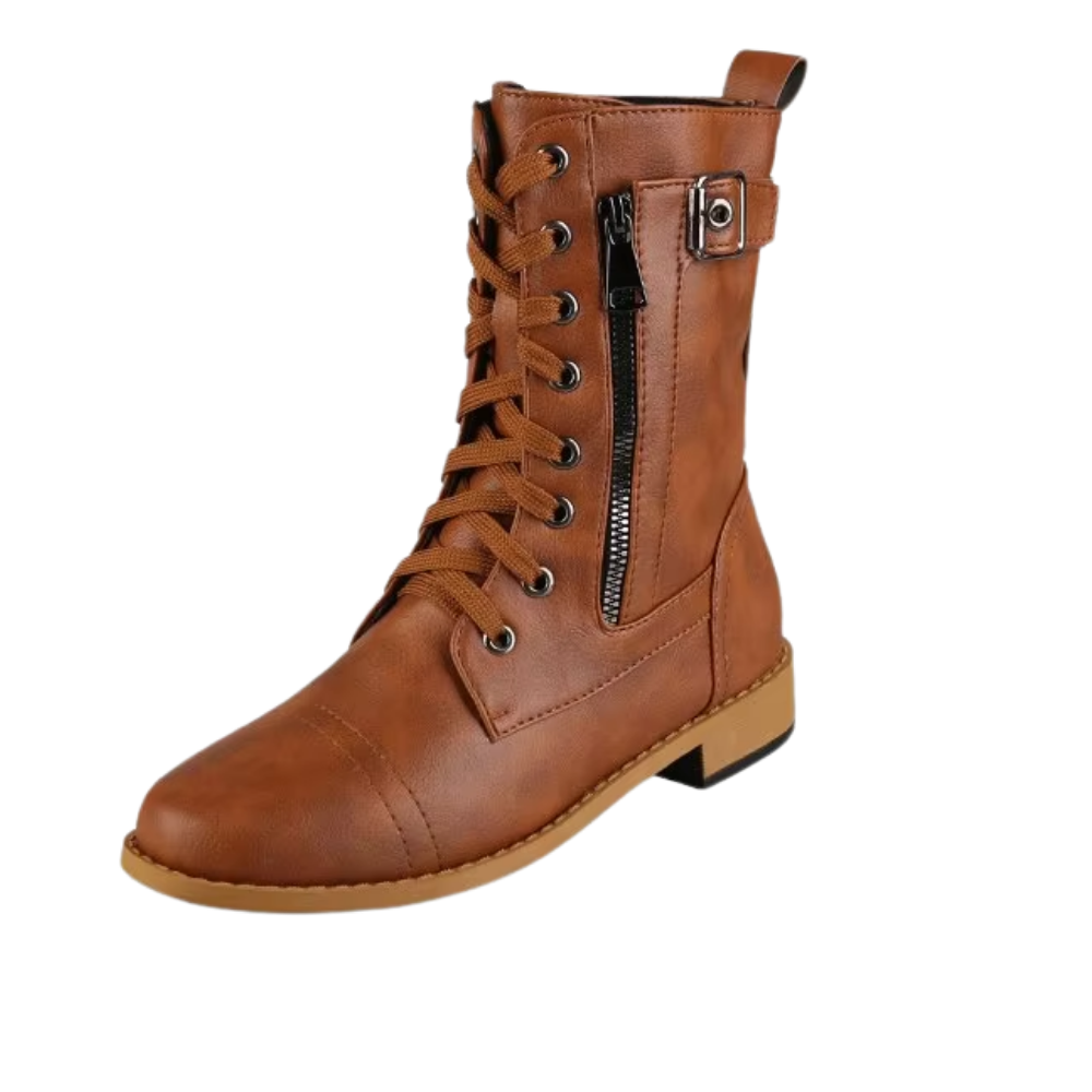 Stylish Non-Slip Walking Boots -Brown - Ozerty