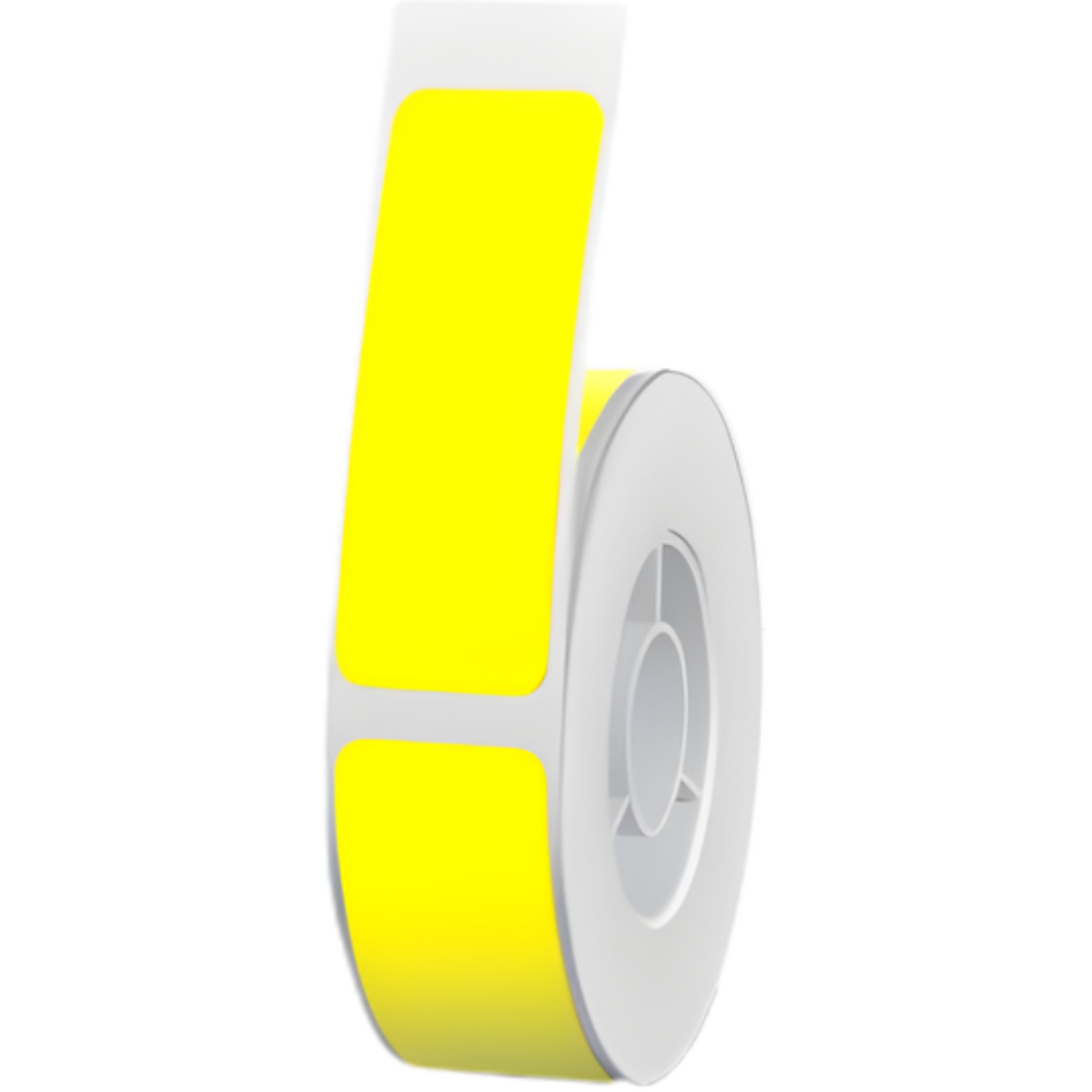 Thermal Portable Label Printer -Yellow - Ozerty