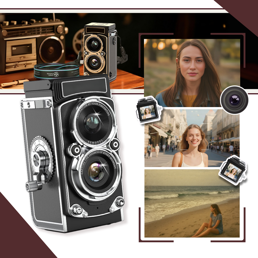 Timeless Click TLR Camera - Ozerty