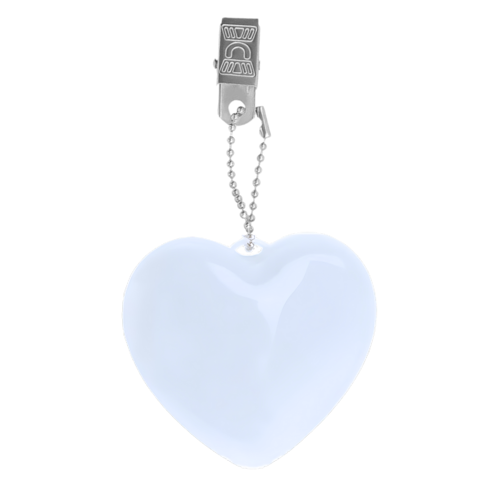 Touch Activated Bag Light -Heart - Ozerty