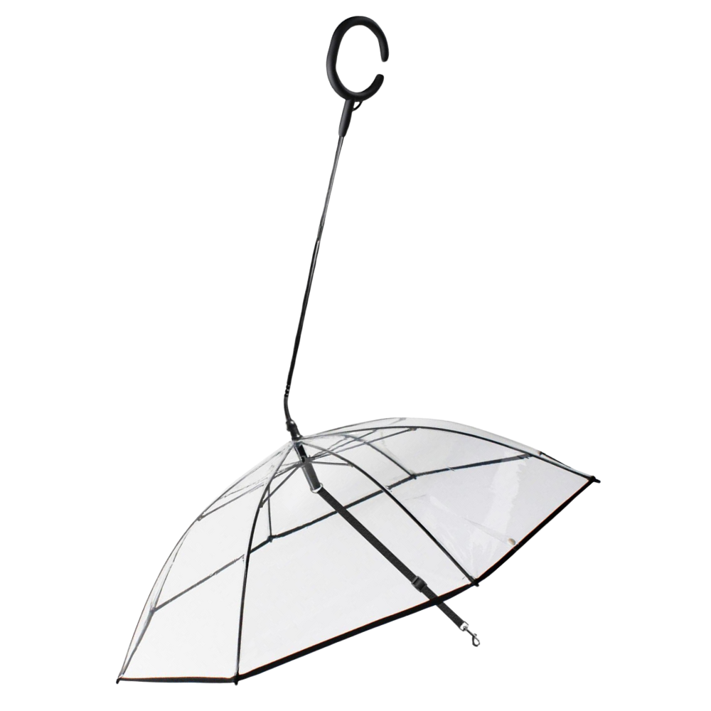 Transparent Dog Umbrella Leash - Ozerty