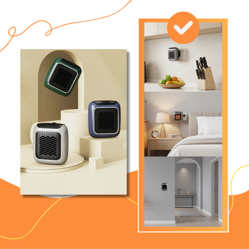 Ultra-Slim Smart Room Heater - Ozerty