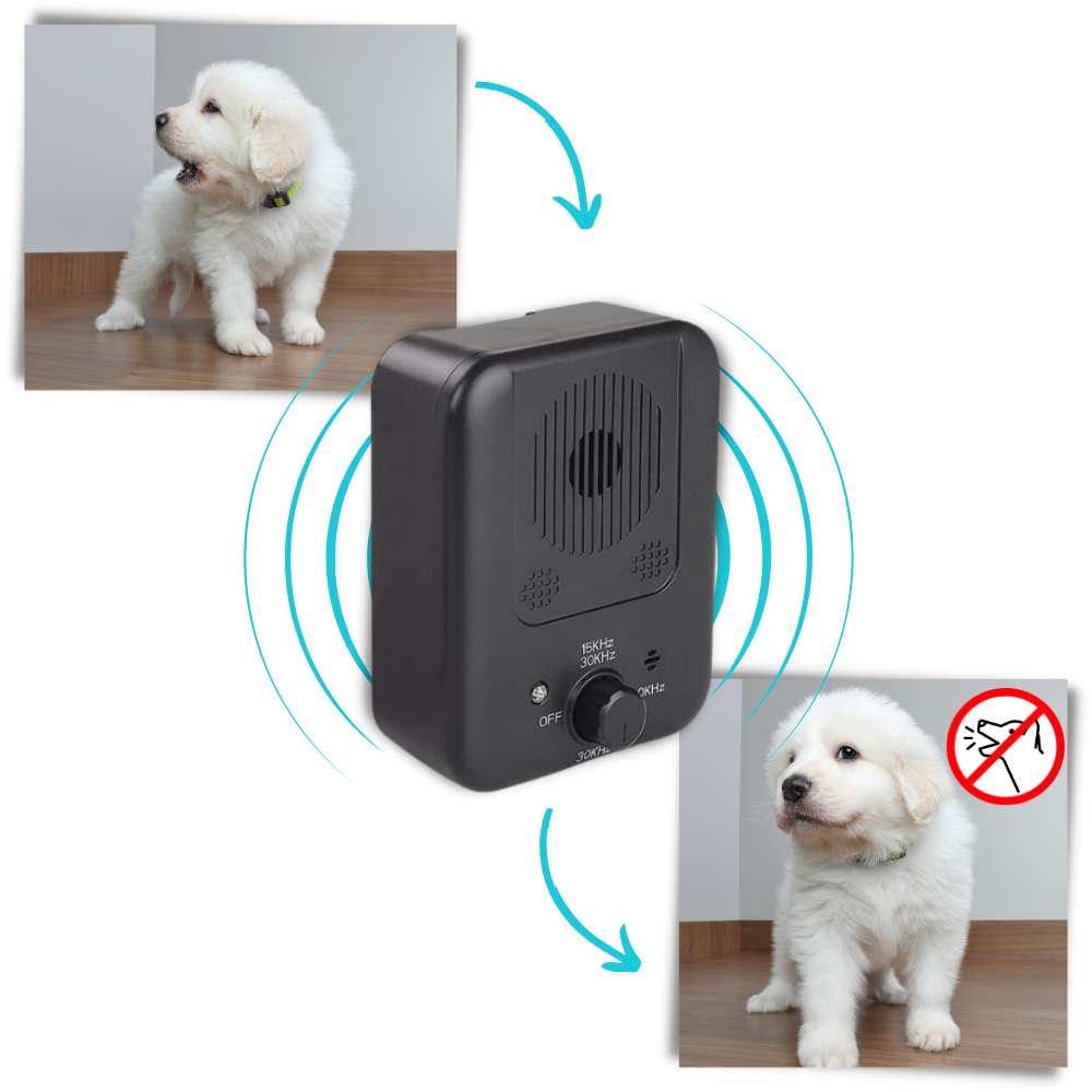 Ultrasonic Dog Bark Deterrent - Ozerty