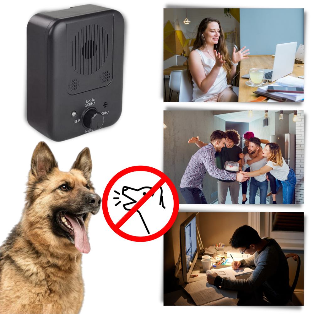 Ultrasonic Dog Bark Deterrent - Ozerty