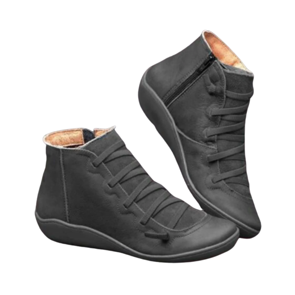 Unisex Trendy Arch Support Boots -Dark grey - Ozerty