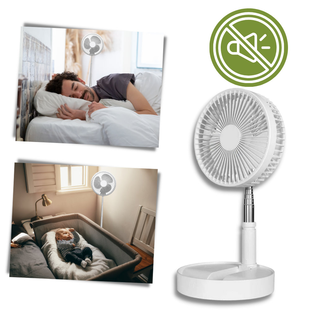 USB charging portable fan  - Ozerty