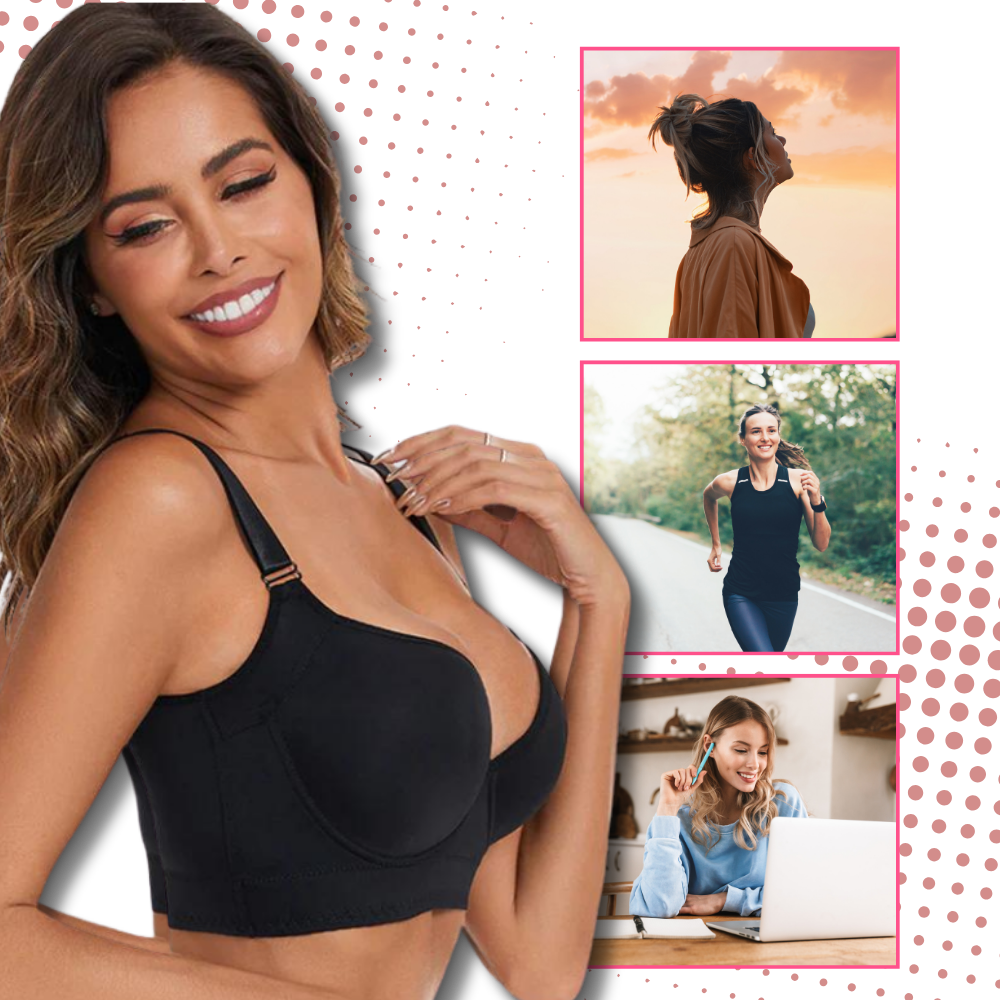 Wide Side Wings Incorporated Shaper Bra - Ozerty