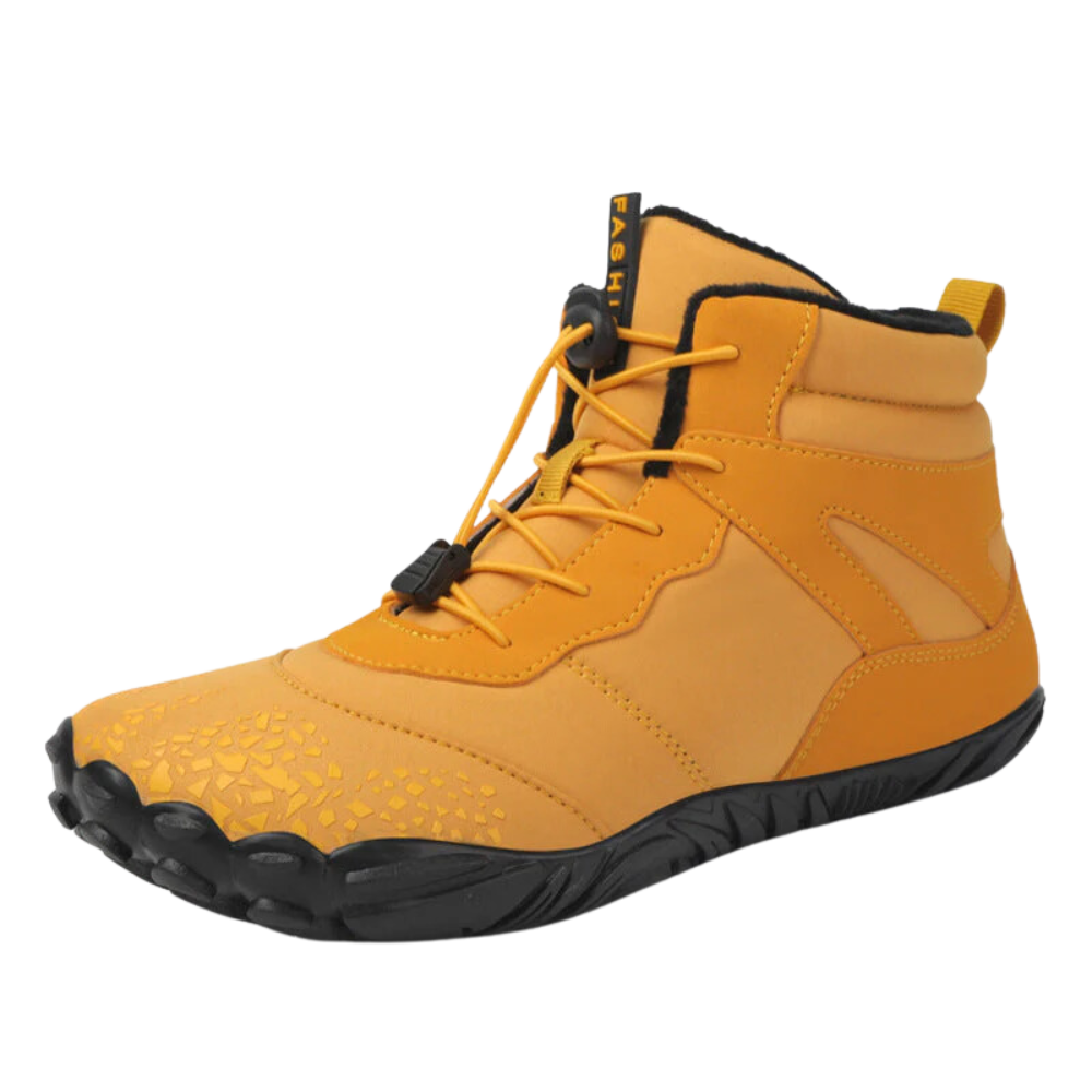 Zero Heel Waterproofing Hiking Shoes -Yellow - Ozerty