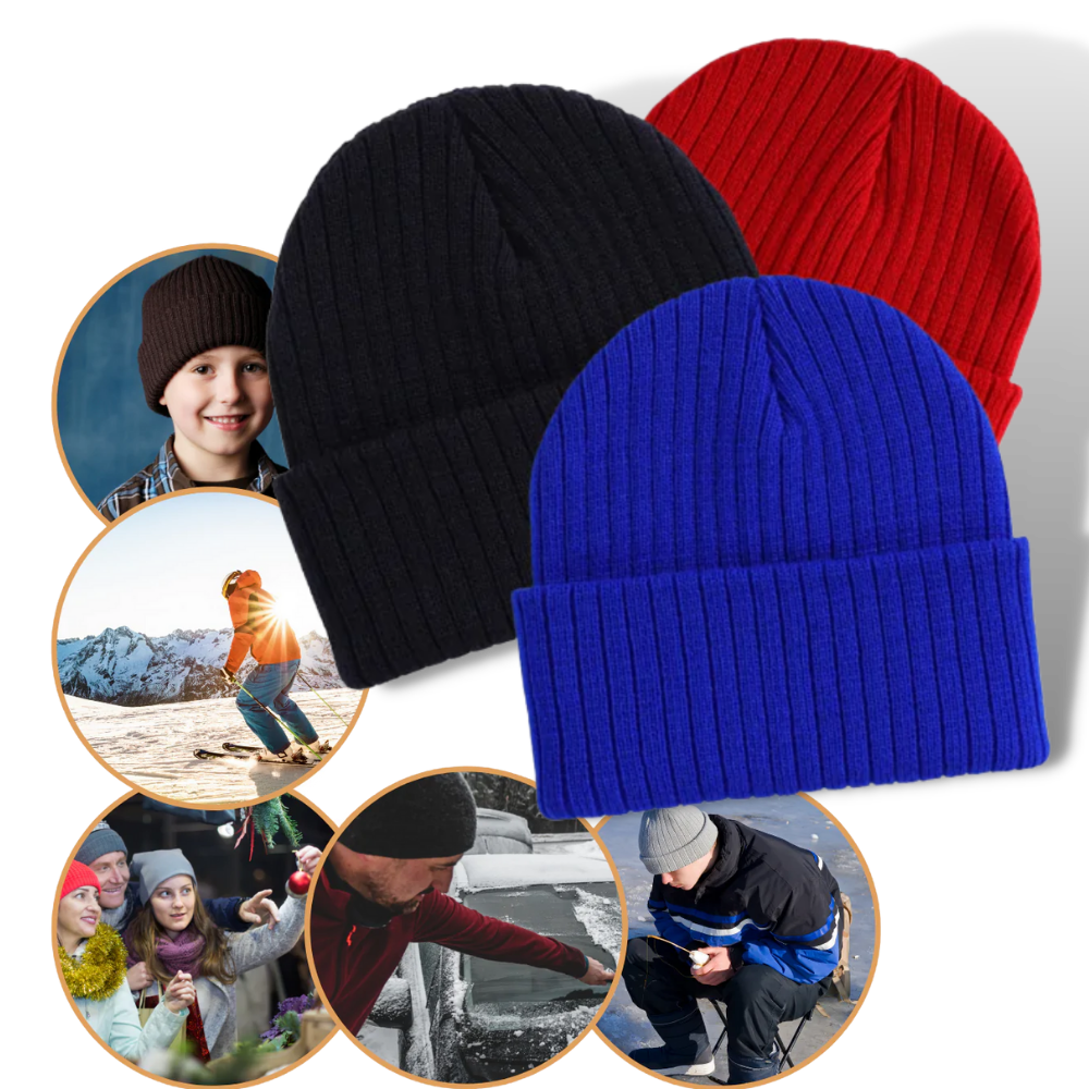Classic Ribbed Beanie - Ozerty