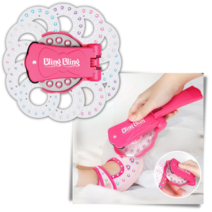 Diamond Stapling Kit for Hair & Clothes