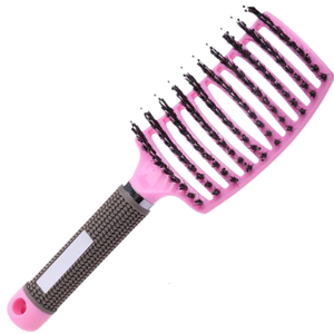 Boar Bristle Massaging Hairbrush