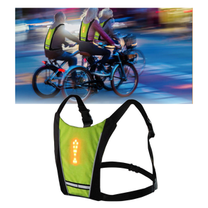 Reflective Cycling Vest With LED