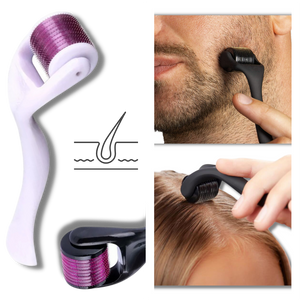 Derma roller for hair and beard growth -