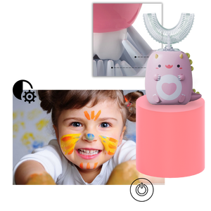 Electric U-Shaped Toothbrush for Kids