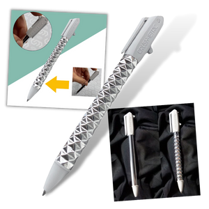 Shape-Changing Stainless Steel Gel Pen -