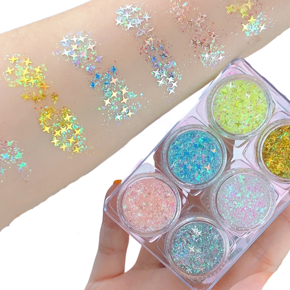 Face and Body Glitter Set