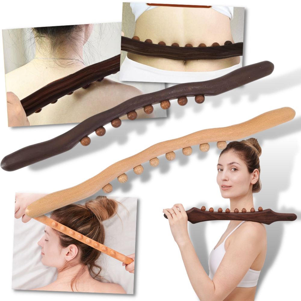 Natural Wood Muscle Massager -