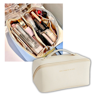 High-Capacity Makeup Travel Bag