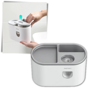 All-in-1 Toothpaste Dispenser Rack