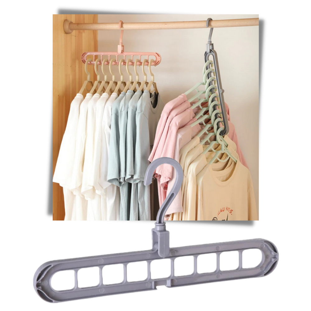 2-pack Space-saving Clothes Hanger