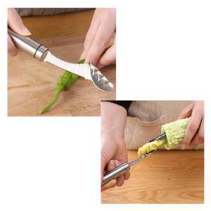 Vegetable & Pepper Seed Corer