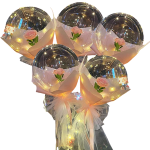 Beautiful Rose LED Balloon
