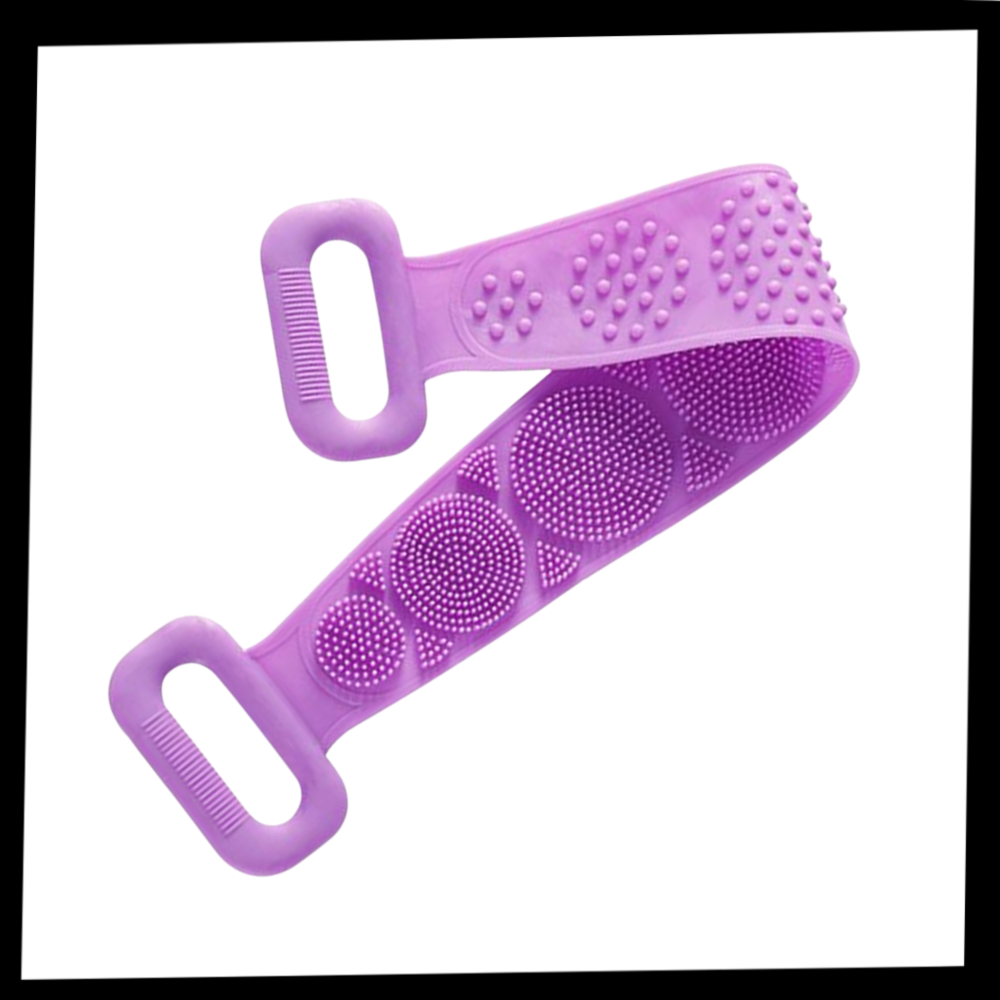 Stretchy Silicone Exfoliating Body Scrubber